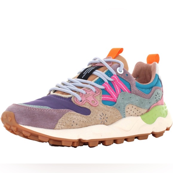 NWT Flower Mountain Yamano 3 Sneaker in Rose-Violet - Picture 4 of 16